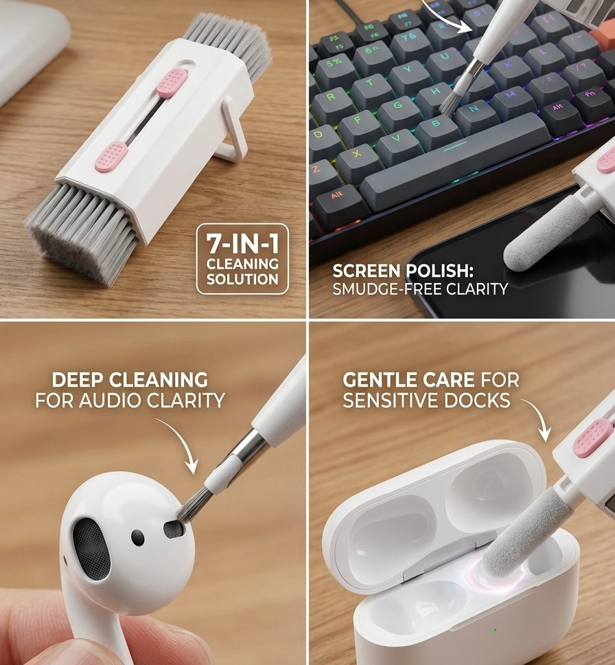 The Ultimate 8-in-1 Tech Cleaning Kit