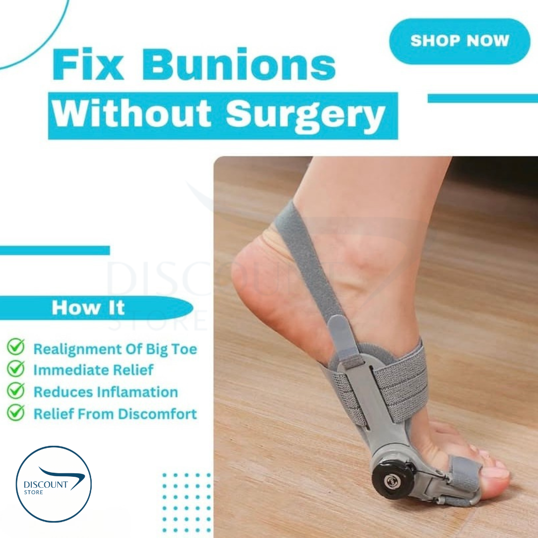 Pain Relief Bunion Toe Corrector - (IMPORTED W/ KNOB)