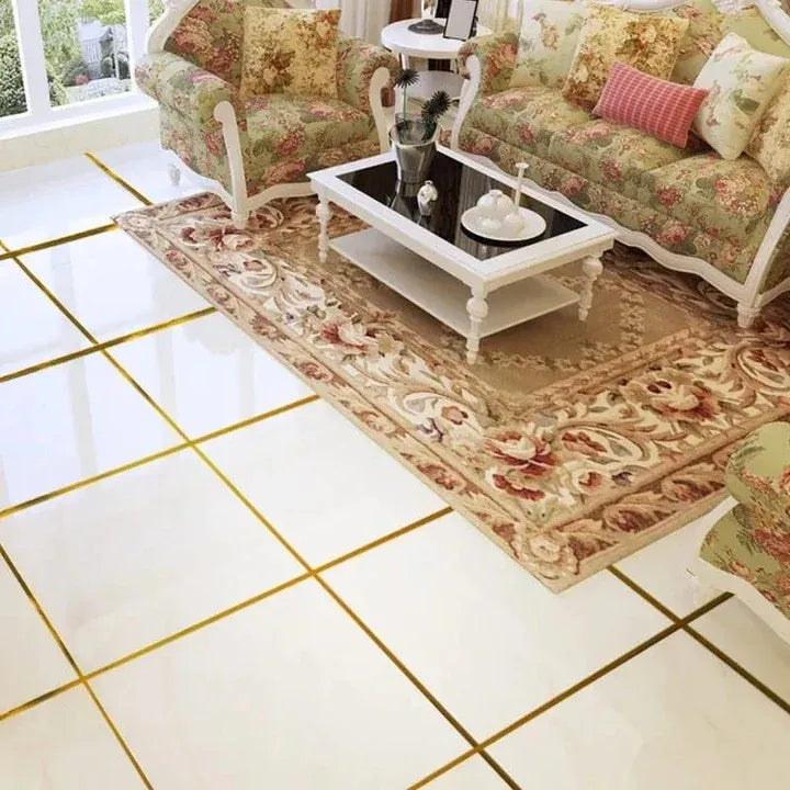 Self-Adhesive Sealing Tile Golden Decoration Tape